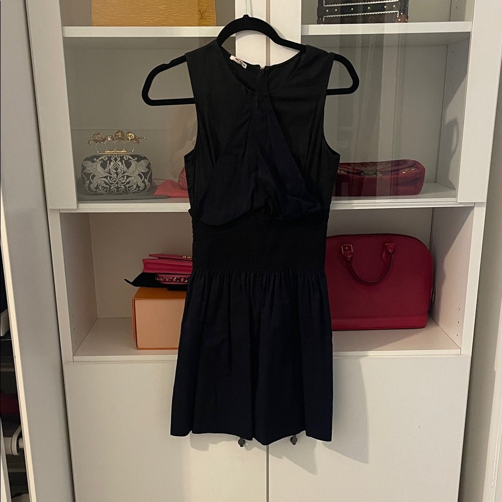Miu Miu Black Mini Cotton Dress--Last Chance--